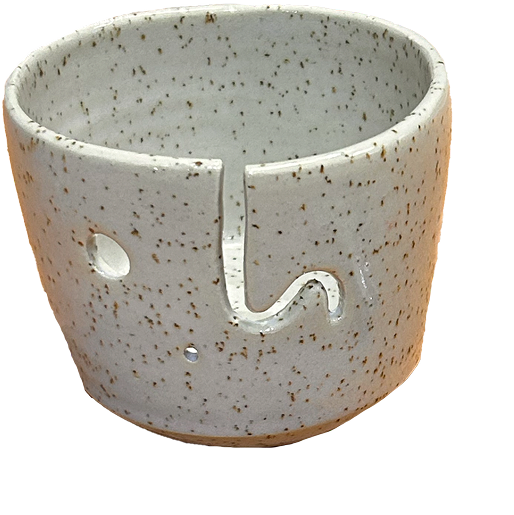Ceramic bowl empty